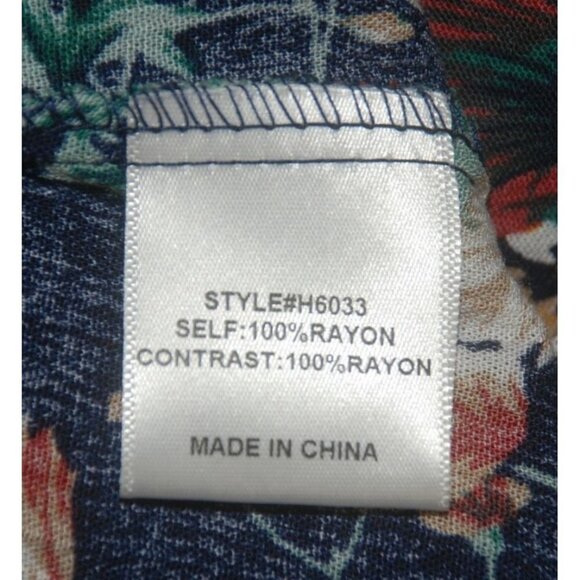 Jodifl Boho Blue Floral Blouse Top Size S V-Neck Long Bubble Sleeves Oversized - Picture 8 of 8